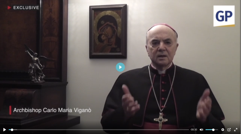 Archbishop Carlo Maria Viganò Calls on Faith to Unite (Subtítulos en Español)