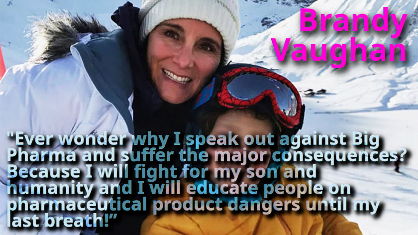Meet Brandy Vaughan, Merck Representative and Whistleblower, Voice of Vaccine injured and Alleged Victim