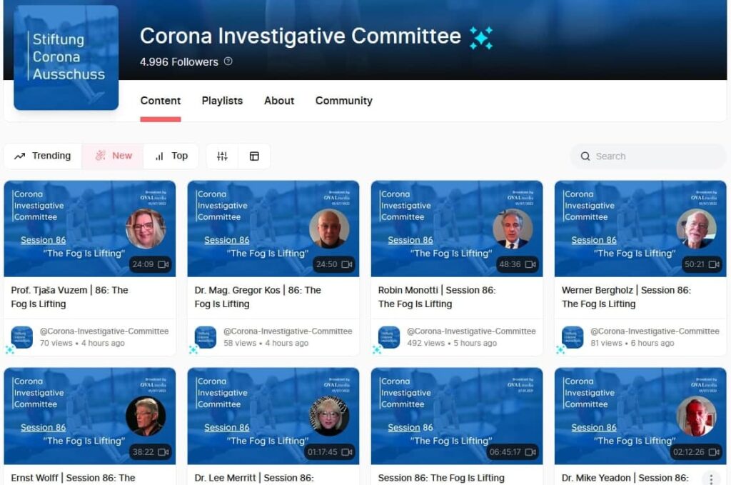 Corona Investigative Committee