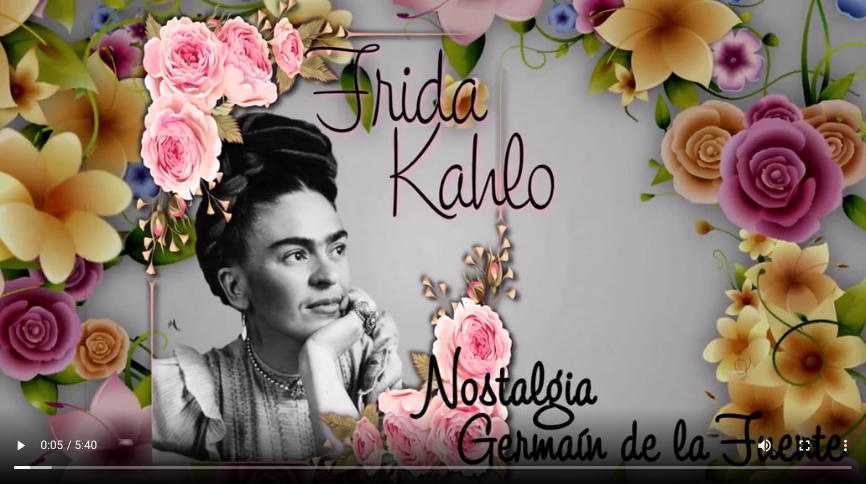 Frida Kahlo | Nostalgia | Germaín y sus Ángeles Negros